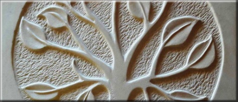 Картина из песчаника "Древо жизни"